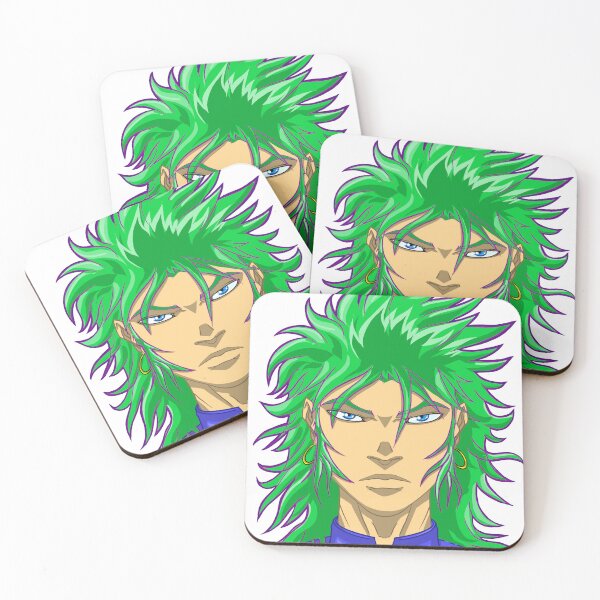 Item preview, portrait of a man with green hair designed and sold by fifou96.