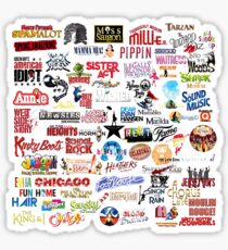musical theatre Sticker