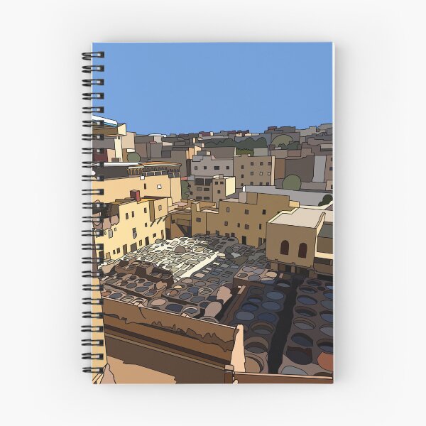 Aperçu de l'œuvre Tanneries de Fès, Maroc créée et vendue par RillaPrints.
