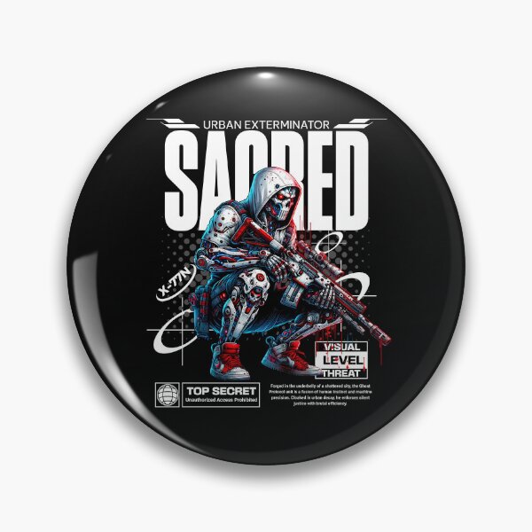 Item preview, Cyber Skull Soldier designed and sold by Belarte.shop.