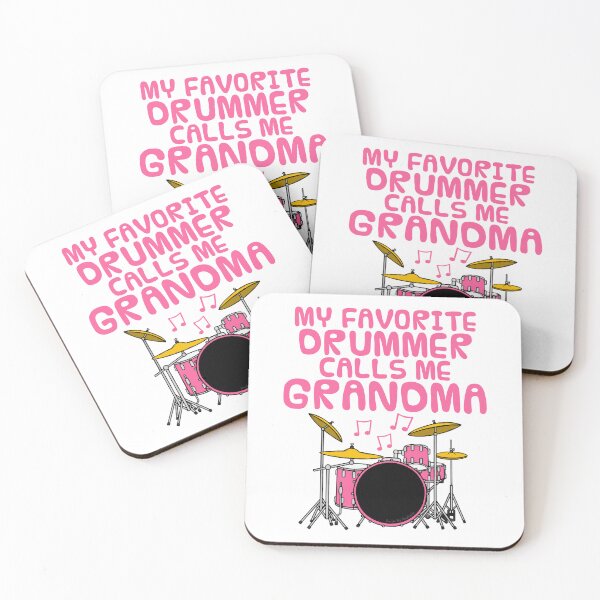 Item preview, My Favorite Drummer Calls Me Grandma, Mother's Day Musician designed and sold by doodlerob.