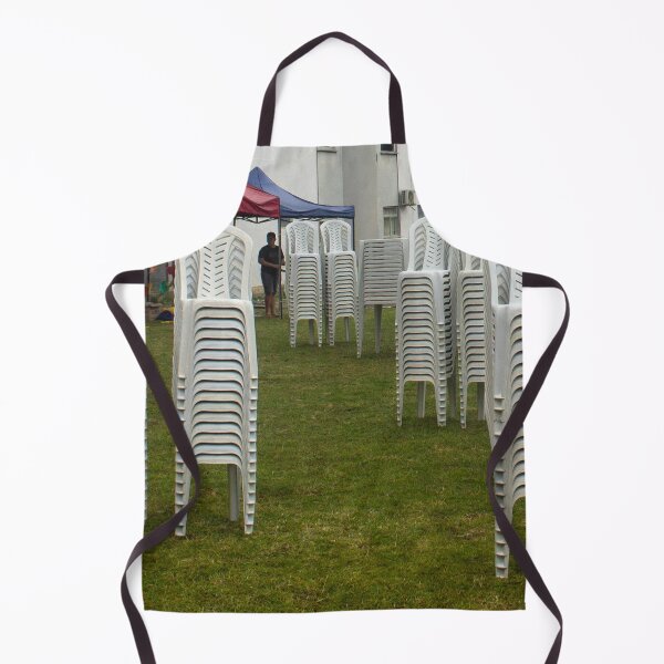 Item preview, chairs stacked on the lawn 2 designed and sold by felipequeiroz.