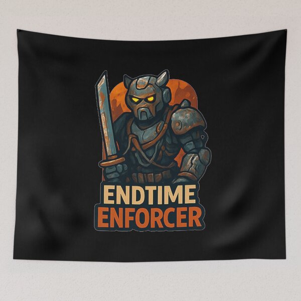 Item preview, Endtime Enforcer designed and sold by okiiskandarart.