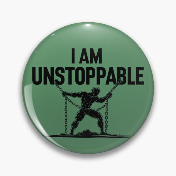 Item preview, I am unstopable design designed and sold by Motivated Sensei.