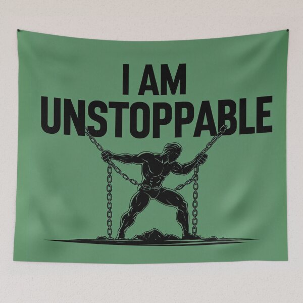 Item preview, I am unstopable design designed and sold by Motivated Sensei.