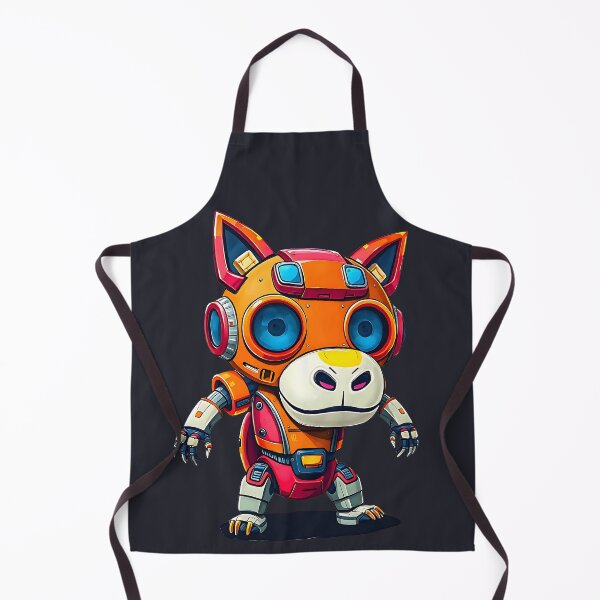 Item preview, Cartoon Colorful Robot Futuristic Vision Animal Mecha designed and sold by SurrealArtSzysz.