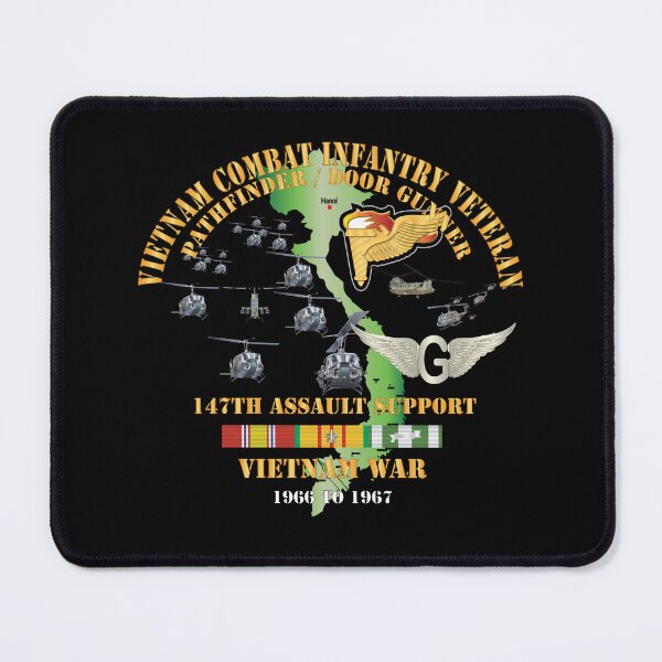 Item preview, Vietnam Combat Infantry Veteran - 147th Assault Support - Pathfinder - Door Gunner w VN SVC - 66-67 X 300 designed and sold by Military Insignia Products.