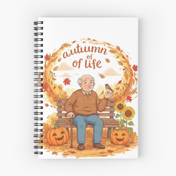 Item preview,  Serene Autumn of Life Moment Grandpa designed and sold by Guryl Michal Designs.