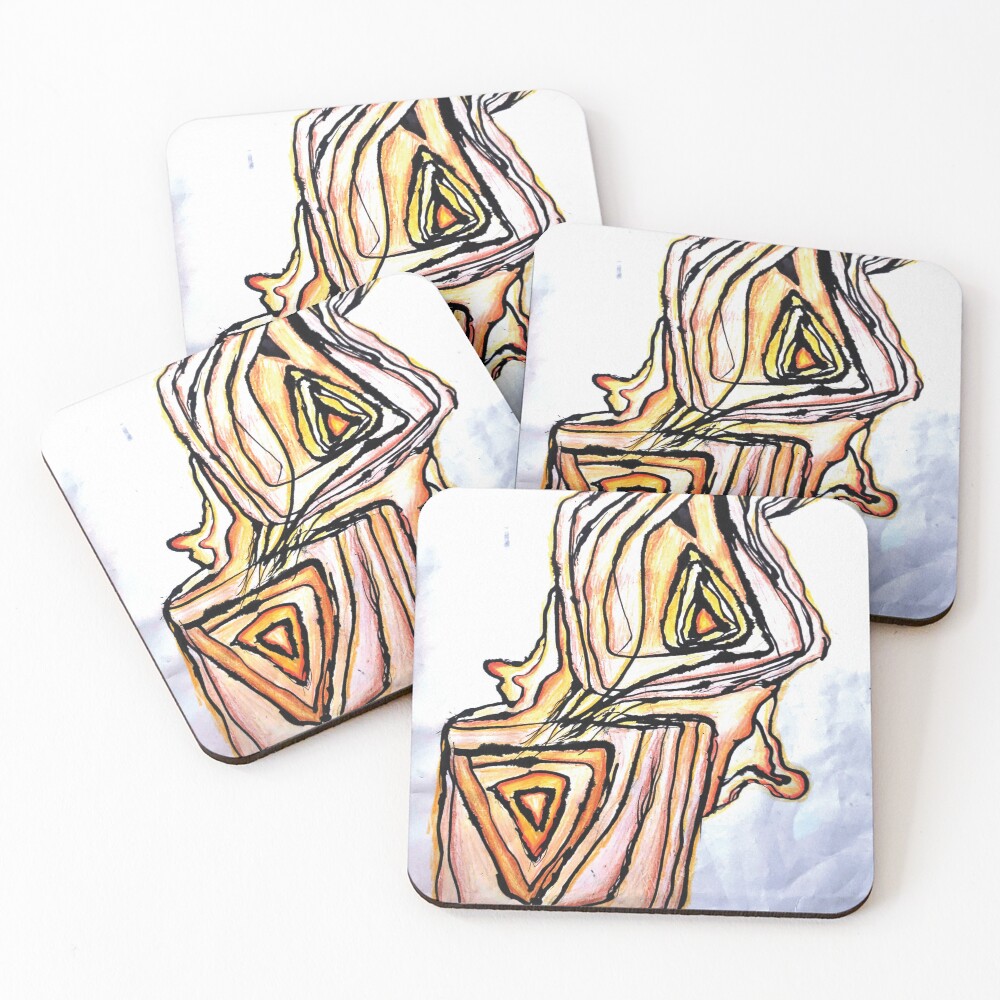 Item preview, Coasters (Set of 4) designed and sold by MYK-Printing.