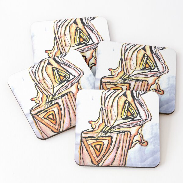 Item preview, Abstract Layered Triangle Composition designed and sold by MYK-Printing.
