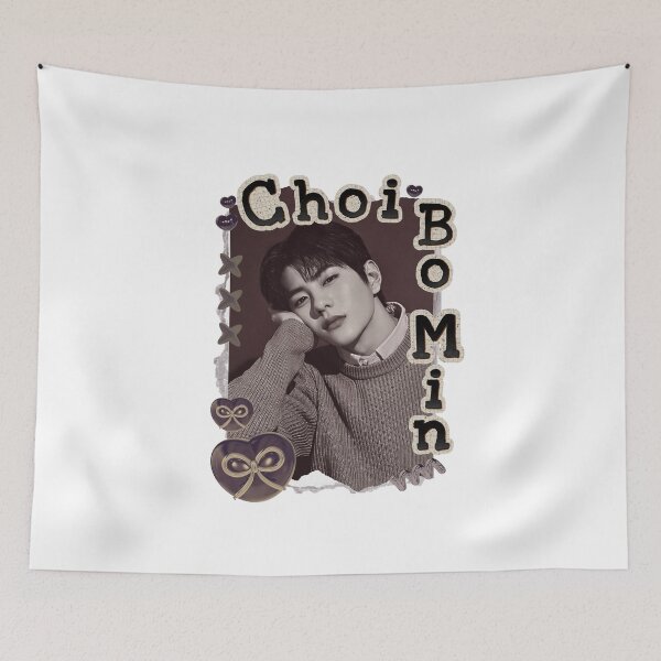 Item preview, Choi Bo-min : Korean Drama Actor Scrapbook Collage Cozy Y2K Vintage Design designed and sold by HELL0WBELLO.