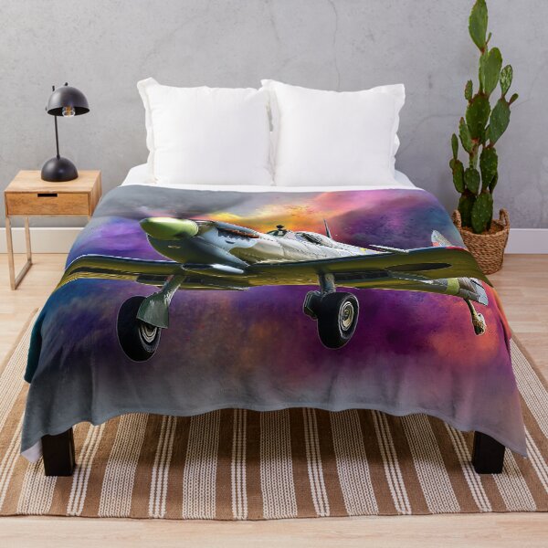 Item preview, Watercolour Splash Spitfire designed and sold by Skyframe Aviation.