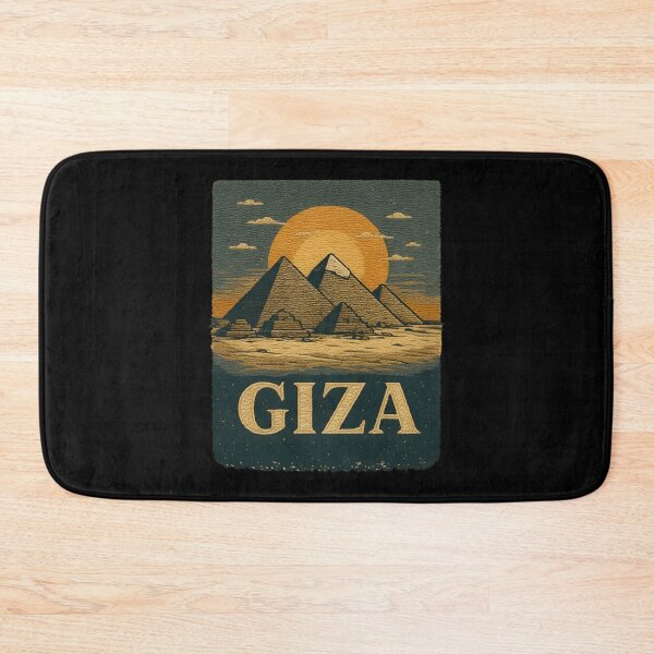 Item preview, Embroidery Egyptian Pyramids of Giza Great Pyramid designed and sold by Blok45.