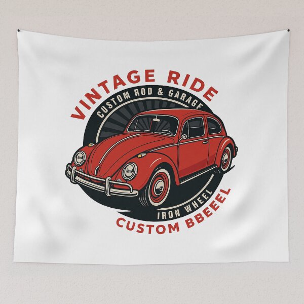 Item preview, "Vintage dream car" look at how cool my car! designed and sold by marefaberbiu.