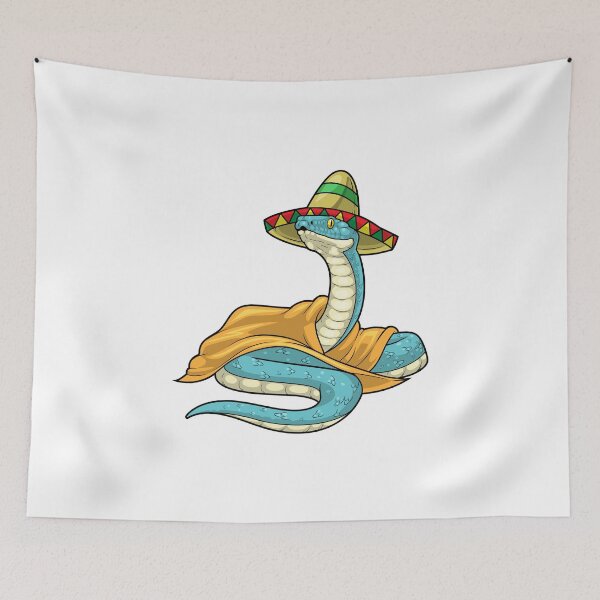 Item preview, Snake Mexican hat designed and sold by Snabdesign84.