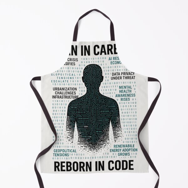 Item preview, Human + AI: The Final Merge designed and sold by 1R6V.