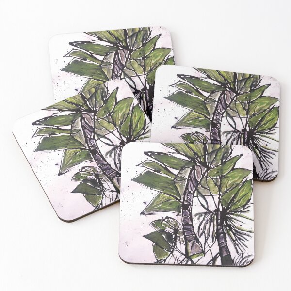Item preview,  Lush Tropical Plants Ink Sketch designed and sold by MYK-Printing.