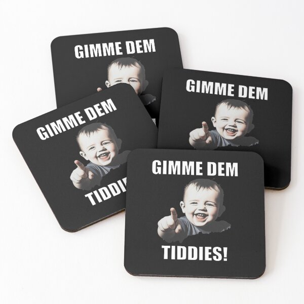 Item preview, Gimme Dem Tiddies designed and sold by BurblePodcast.