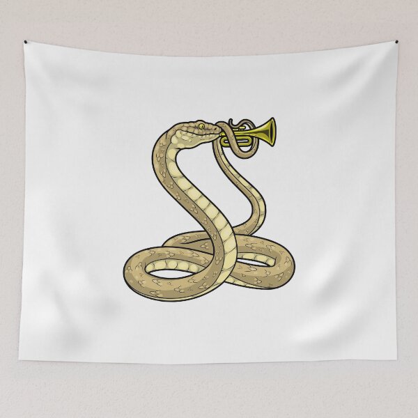 Item preview, Snake Musician Trumpet Music designed and sold by Snabdesign84.
