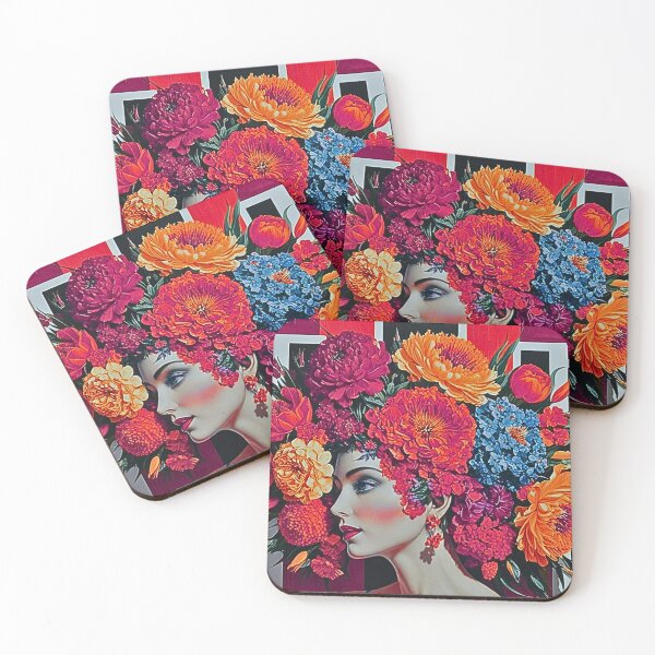Item preview, abstract maximalism designed and sold by SKULLARTISTRY.