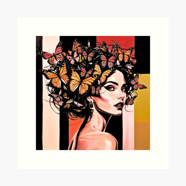 Item preview, abstract maximalism designed and sold by SKULLARTISTRY.