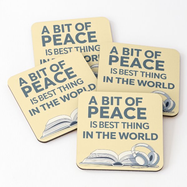 Item preview, Just a bit of peace design designed and sold by Motivated Sensei.