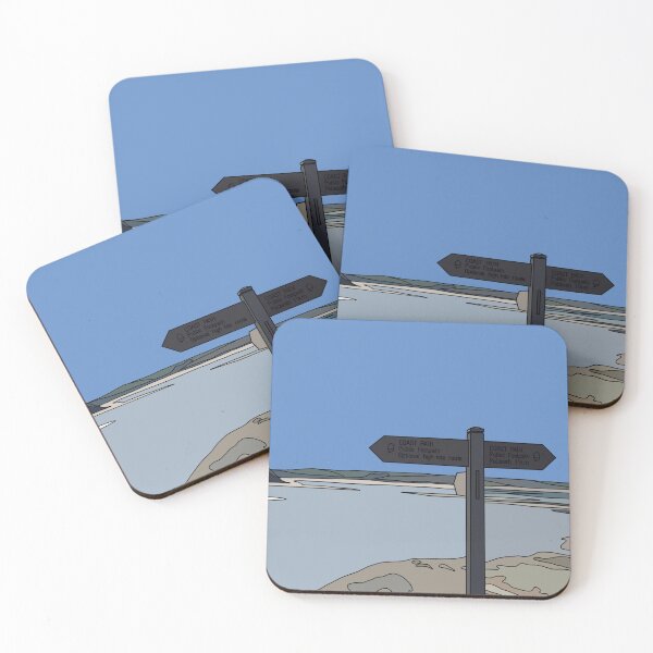 Item preview, South West Coast Path, Cornwall designed and sold by RillaPrints.