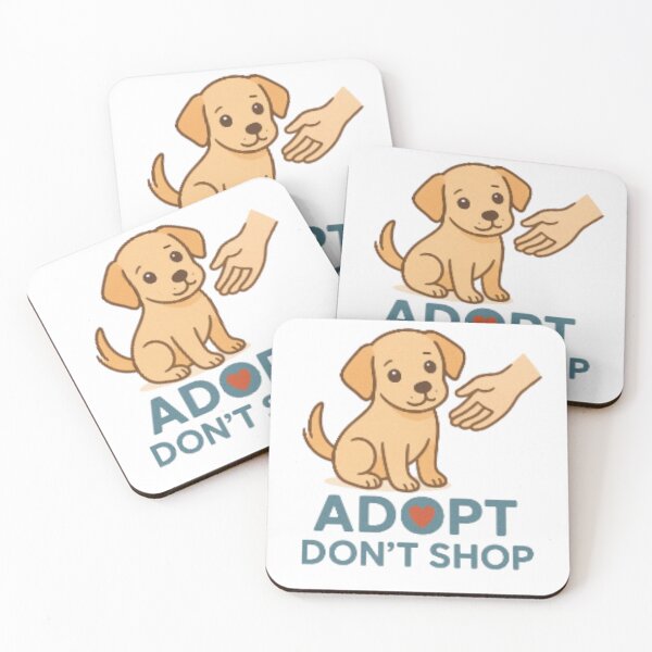 Item preview, Adopt dont shop designed and sold by Xymera.