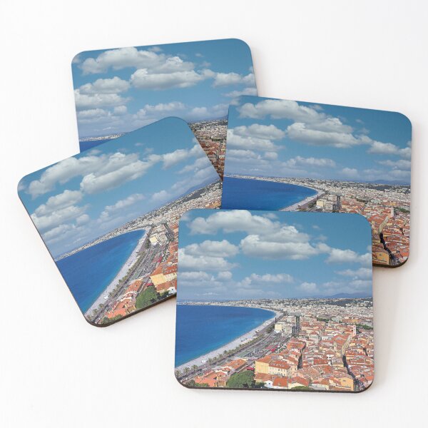 Item preview, Promenade des Anglais and beach in Nice,France,summertime designed and sold by goceris.