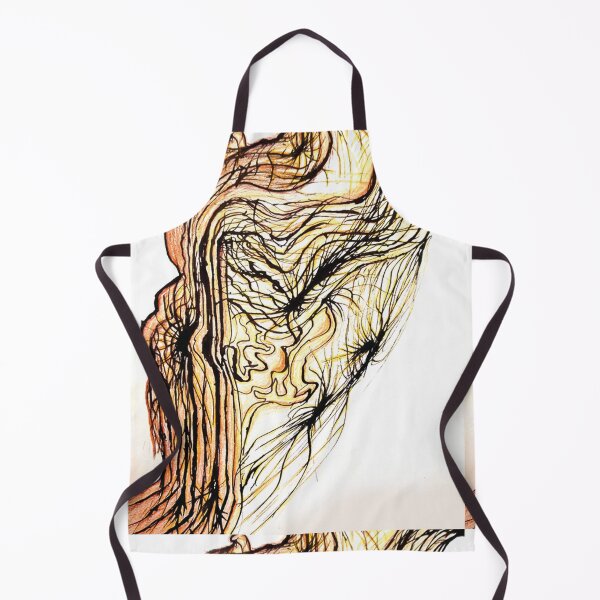Item preview, Abstract Flowing Lines with Warm Tones designed and sold by MYK-Printing.