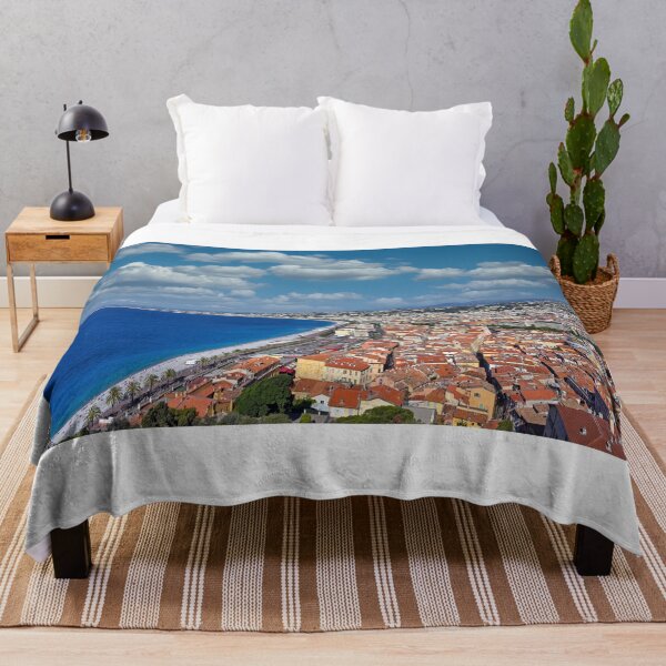 Item preview, Promenade des Anglais and beach in Nice,France,summertime designed and sold by goceris.