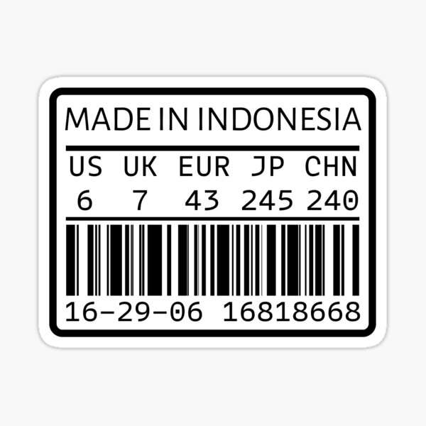 Item preview, Made In Indonesia designed and sold by PatchMerch.