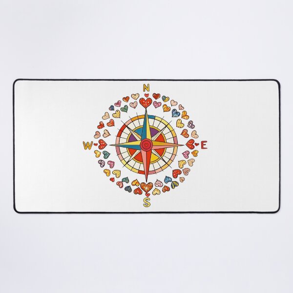 Item preview, Colorful Love Compass Design designed and sold by Gumaga-Store.