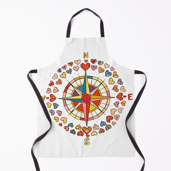 Item preview, Colorful Love Compass Design designed and sold by Gumaga-Store.