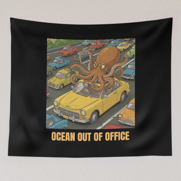Item preview, Rush Hour Tentacles designed and sold by Motivora.