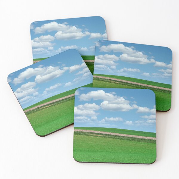 Item preview, Green wheat rolling hills landscape,Moravia,Chech Republic designed and sold by goceris.