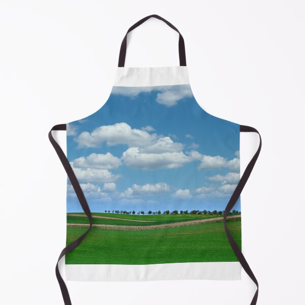 Item preview, Green wheat and orchard, rolling hills landscape,Moravia,Chech Republic designed and sold by goceris.
