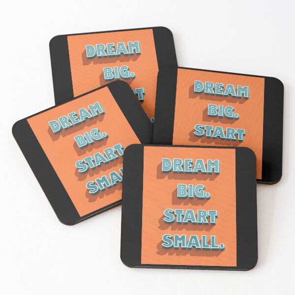 Item preview, Dream Big Start Small designed and sold by Durro.