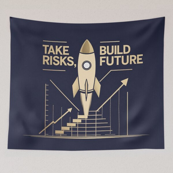 Item preview, Take risks, build future design designed and sold by Motivated Sensei.