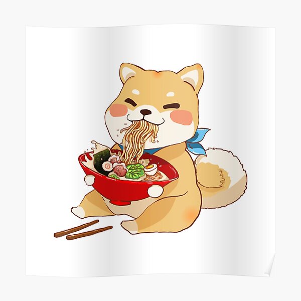 Cute Shiba Inu Poster