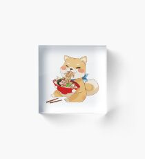 Nettes Shiba Inu Acrylblock