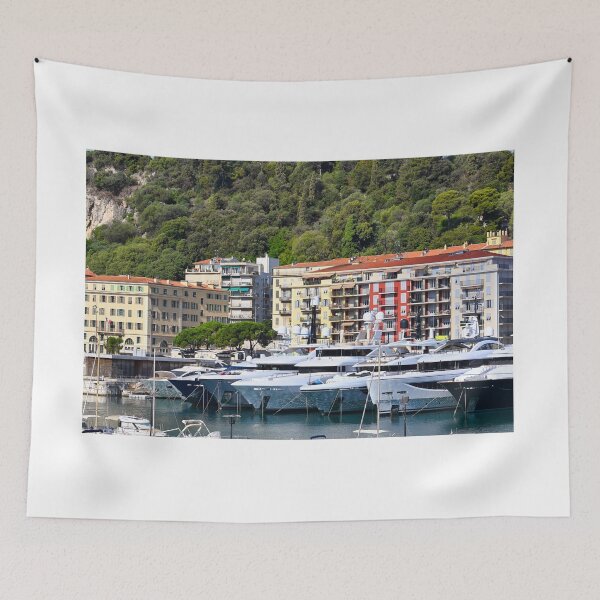 Item preview, Port Lympia with yachts and sailboats in Nice, France designed and sold by goceris.
