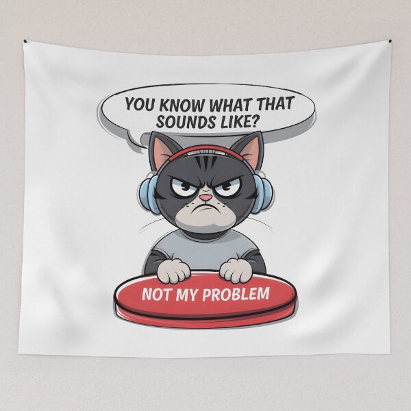 Item preview, You Know What That Sounds Like? Not my problem  designed and sold by BuxomBabe21.