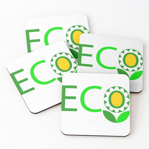 Item preview, Eco Green Leaves Minimalist Nature Design designed and sold by ZorianArt.