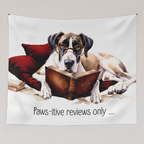 Item preview, Pawsitive Reviews Great Dane Art designed and sold by NikkiBear67.