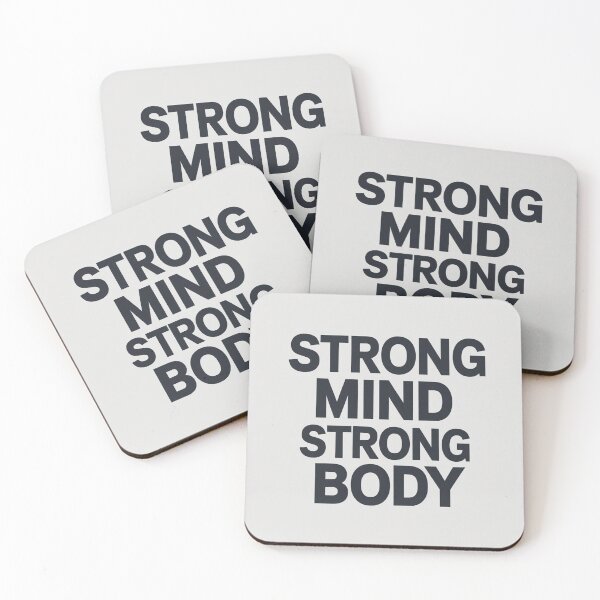 Item preview, Strong mind, strong body design designed and sold by Motivated Sensei.