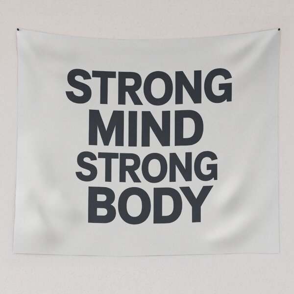 Item preview, Strong mind, strong body design designed and sold by Motivated Sensei.