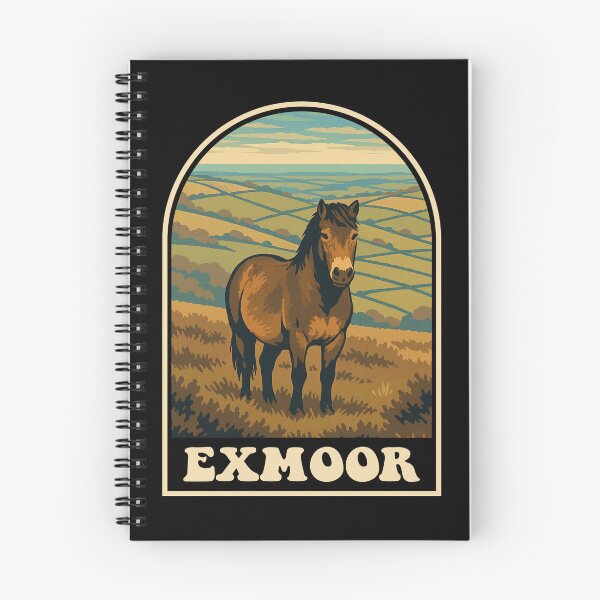 Item preview, Exmoor Pony Vintage UK National Park Design designed and sold by JackCurtis1991.