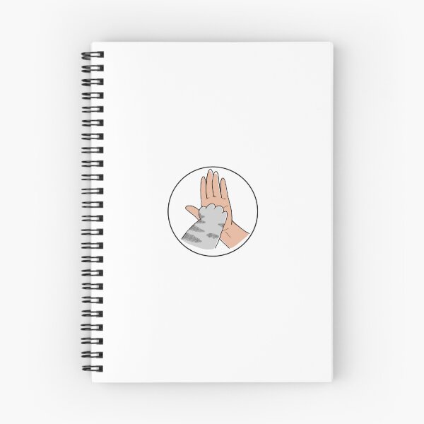 Item preview, High-five with grey tabby cat paw designed and sold by Notschie.