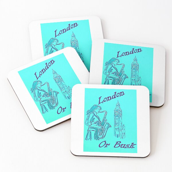 Item preview, London or Busk Sax Blue designed and sold by SJHorsfall.